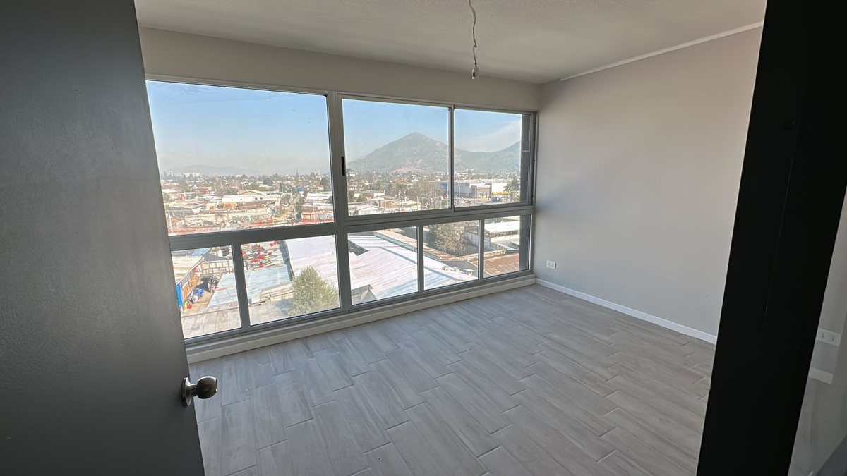 Dormitorio de un departamento modelo B10 del Edificio Don Tomás