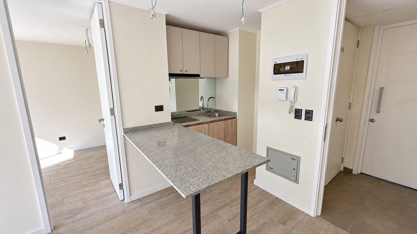Cocina de un 1 dormitorio 1 ba&ntilde;o, Edificio Don Rafael