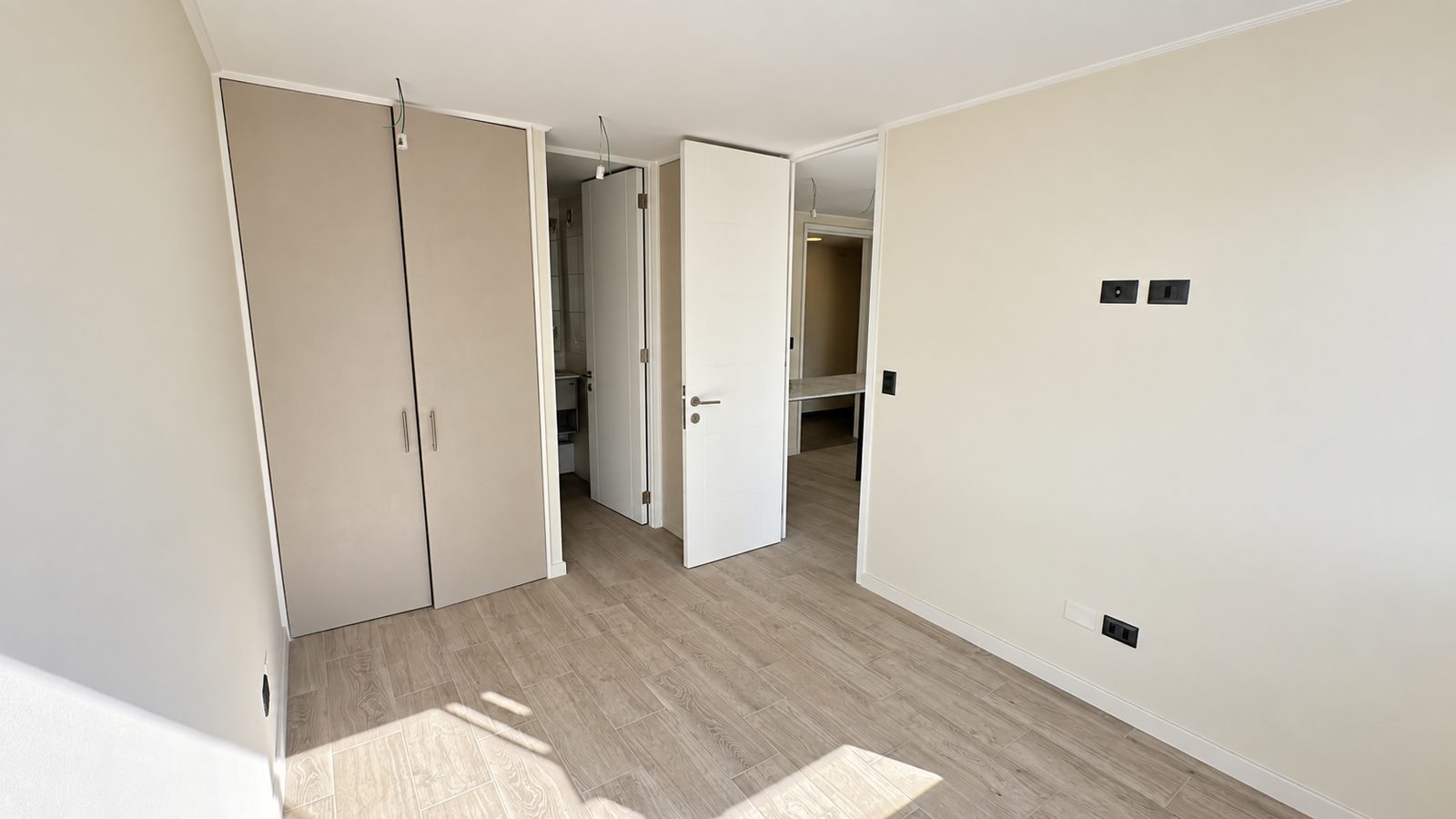 Fondo del dormitorio de un 1 dormitorio 1 ba&ntilde;o, Edificio Don Rafael